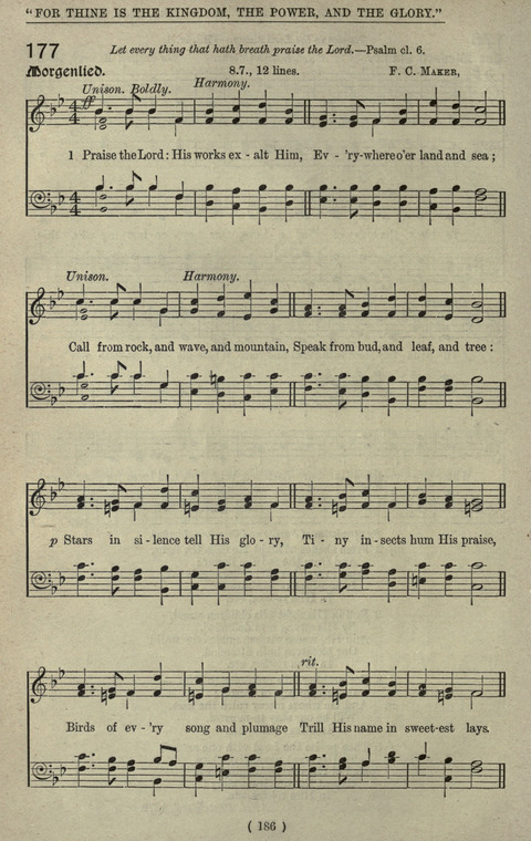 The Sunday School Hymnary: a twentieth century hymnal for young people (4th ed.) page 185