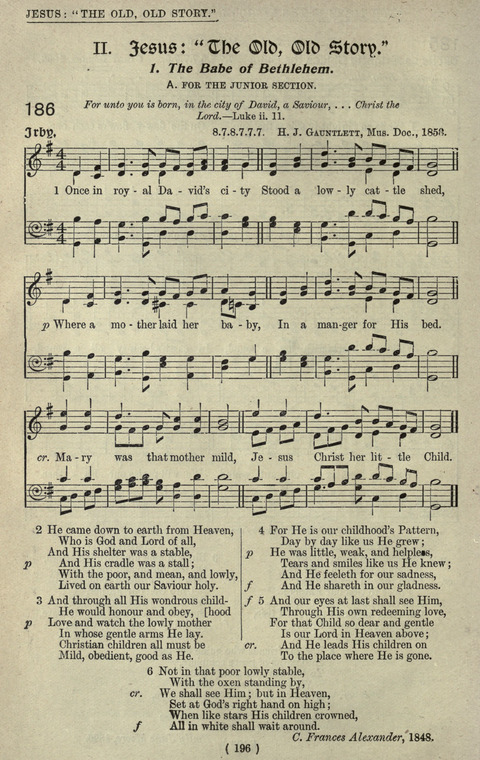 The Sunday School Hymnary: a twentieth century hymnal for young people (4th ed.) page 195