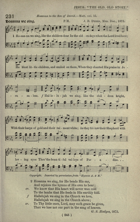 The Sunday School Hymnary: a twentieth century hymnal for young people (4th ed.) page 244