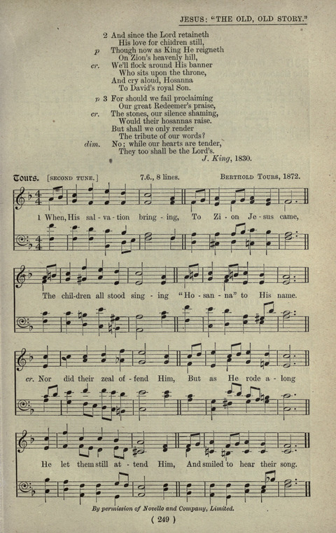 The Sunday School Hymnary: a twentieth century hymnal for young people (4th ed.) page 248