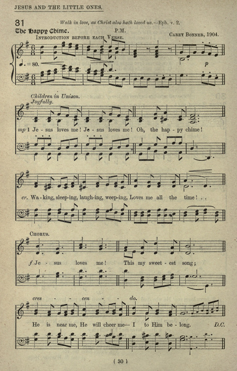 The Sunday School Hymnary: a twentieth century hymnal for young people (4th ed.) page 29