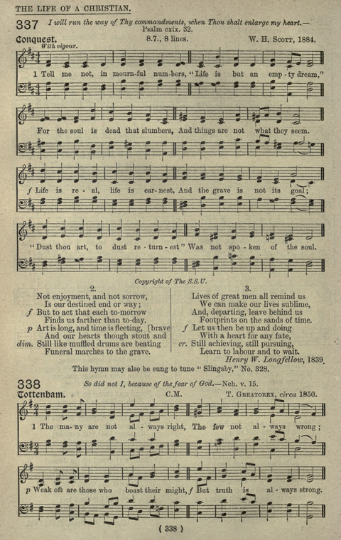The Sunday School Hymnary: a twentieth century hymnal for young people (4th ed.) page 337