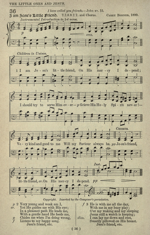 The Sunday School Hymnary: a twentieth century hymnal for young people (4th ed.) page 35