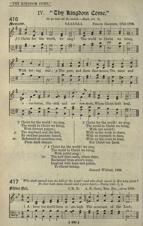The Sunday School Hymnary: a twentieth century hymnal for young people (4th ed.) page 429