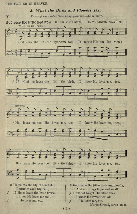 The Sunday School Hymnary: a twentieth century hymnal for young people (4th ed.) page 5