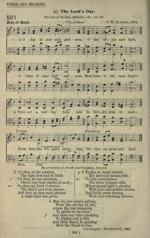 The Sunday School Hymnary: a twentieth century hymnal for young people (4th ed.) page 561