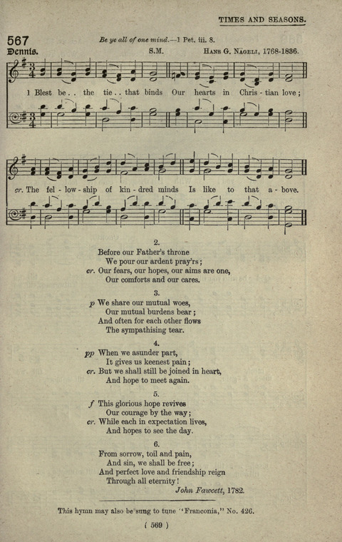 The Sunday School Hymnary: a twentieth century hymnal for young people (4th ed.) page 568