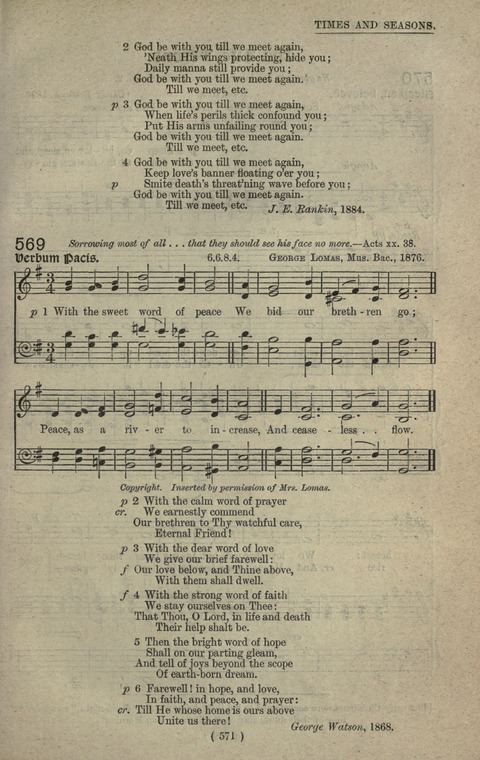 The Sunday School Hymnary: a twentieth century hymnal for young people (4th ed.) page 570