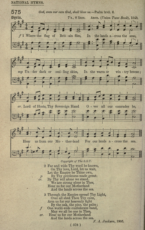 The Sunday School Hymnary: a twentieth century hymnal for young people (4th ed.) page 577
