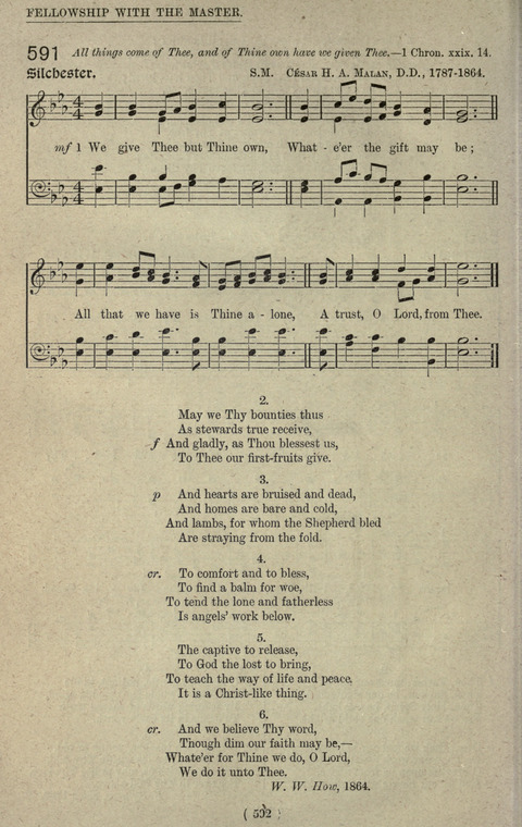 The Sunday School Hymnary: a twentieth century hymnal for young people (4th ed.) page 591