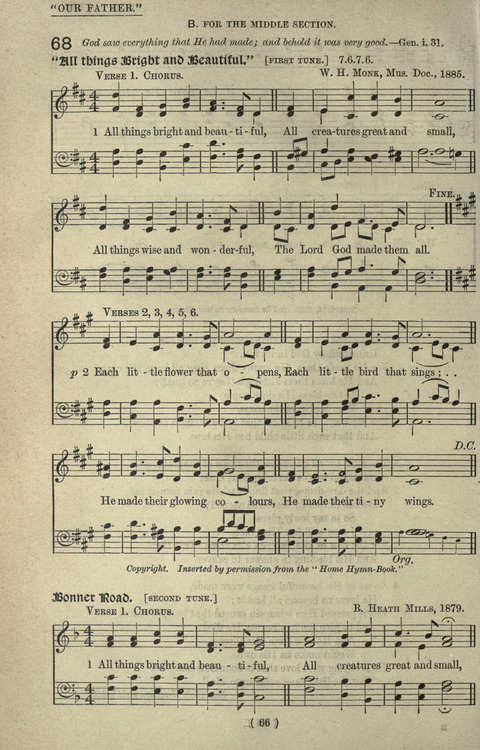 The Sunday School Hymnary: a twentieth century hymnal for young people (4th ed.) page 65