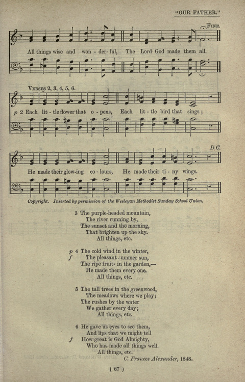 The Sunday School Hymnary: a twentieth century hymnal for young people (4th ed.) page 66