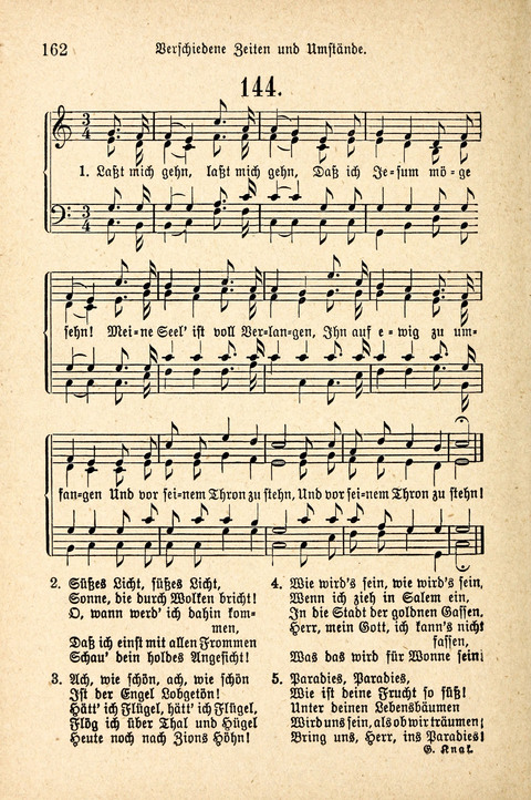 Sonntagsschulharfe: Eine Sammlung auserlesener Lieder und Melodien für die Jugend page 162