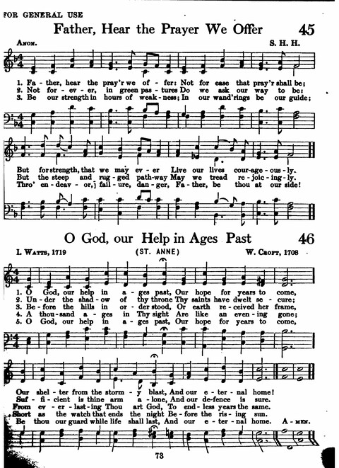 Sunday School Hymnal: with offices of devotion page 33