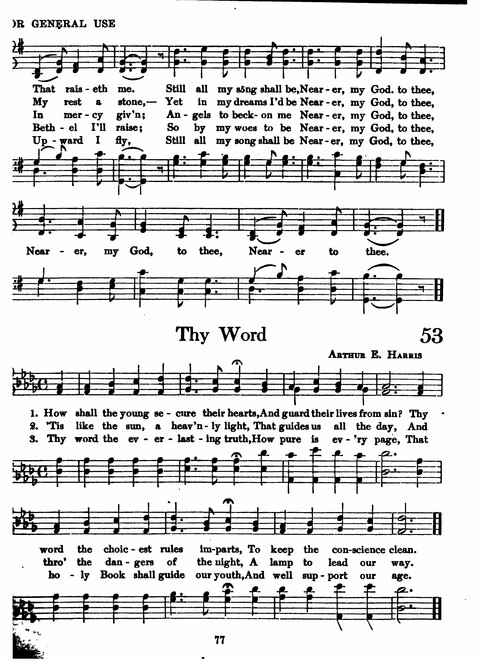 Sunday School Hymnal: with offices of devotion page 37
