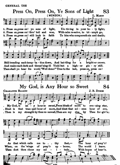 Sunday School Hymnal: with offices of devotion page 61
