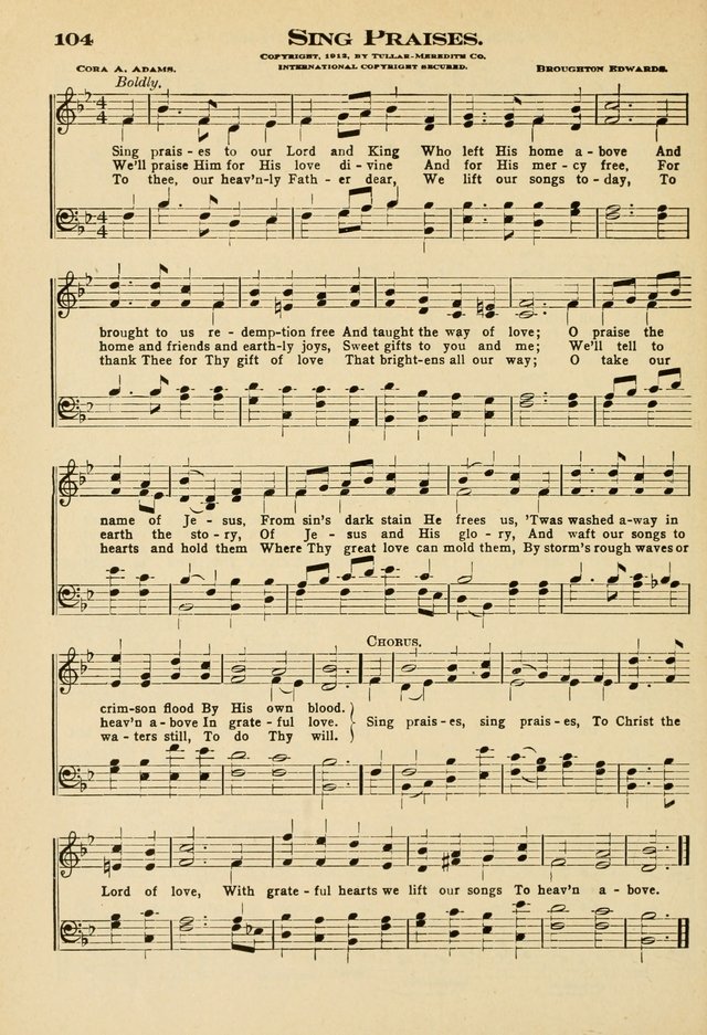 Sunday School Hymns No. 2 (Canadian ed.) page 111