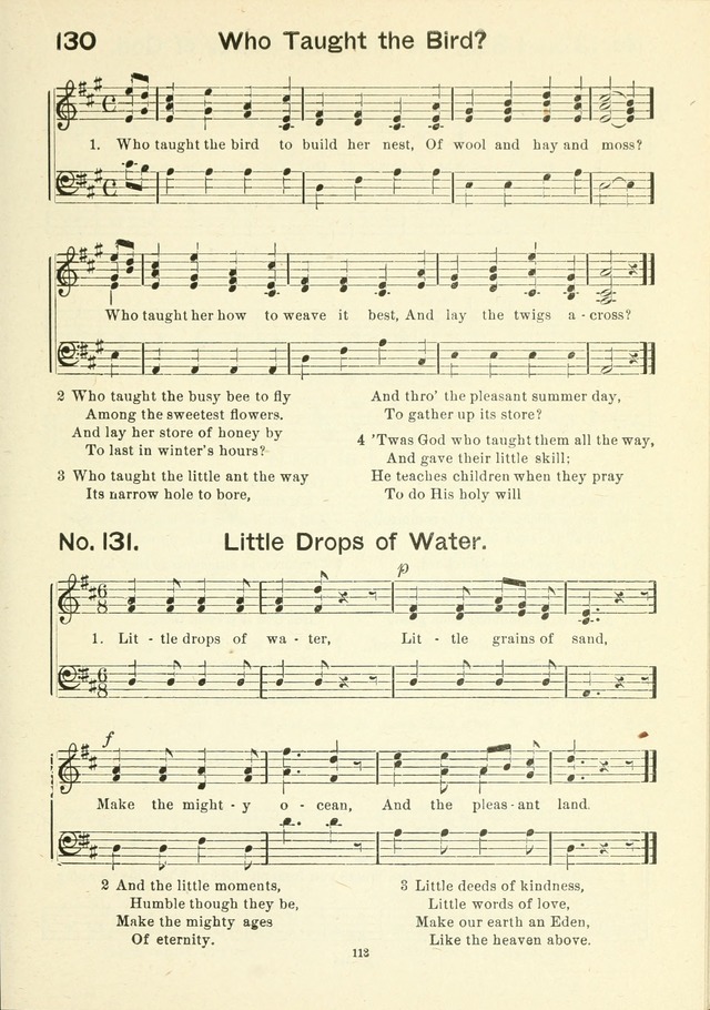 The Sabbath School Hymnal, a collection of songs, services and responses for Jewish Sabbath schools, and homes 4th rev. ed. page 114