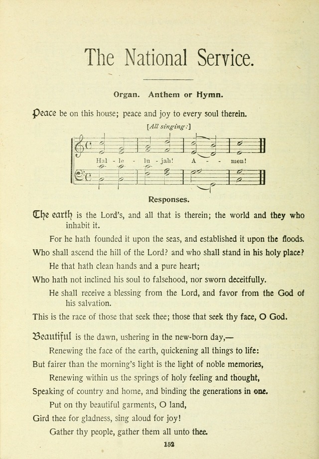 The Sabbath School Hymnal, a collection of songs, services and responses for Jewish Sabbath schools, and homes 4th rev. ed. page 153