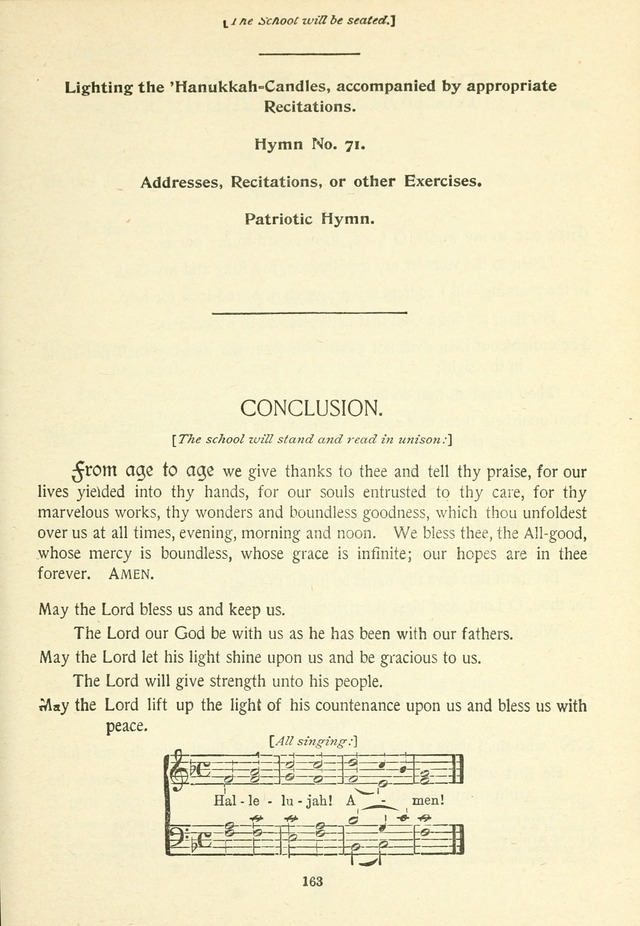 The Sabbath School Hymnal, a collection of songs, services and responses for Jewish Sabbath schools, and homes 4th rev. ed. page 164