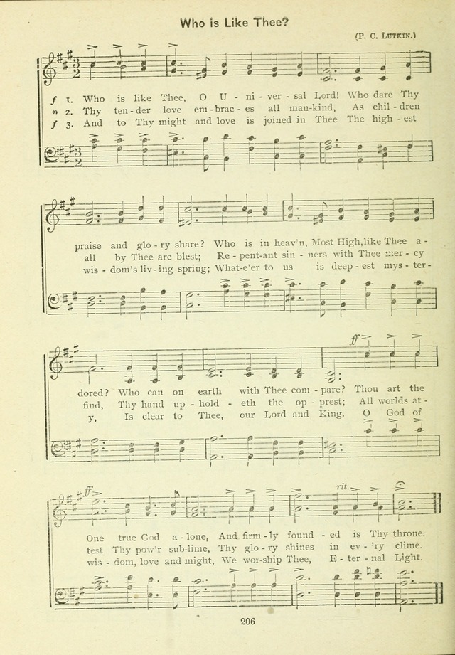 The Sabbath School Hymnal, a collection of songs, services and responses for Jewish Sabbath schools, and homes 4th rev. ed. page 207