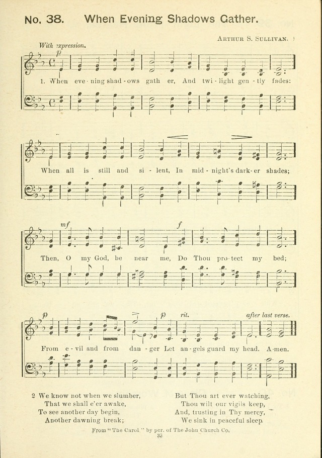 The Sabbath School Hymnal, a collection of songs, services and responses for Jewish Sabbath schools, and homes 4th rev. ed. page 34