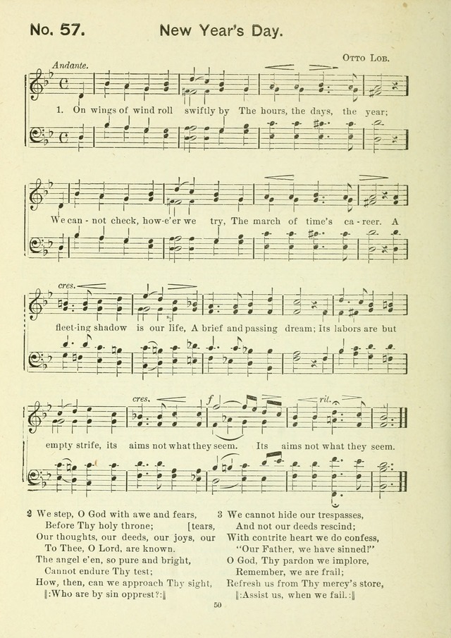 The Sabbath School Hymnal, a collection of songs, services and responses for Jewish Sabbath schools, and homes 4th rev. ed. page 51