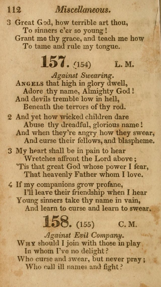 Sunday School Hymn Book. (19th ed) page 112