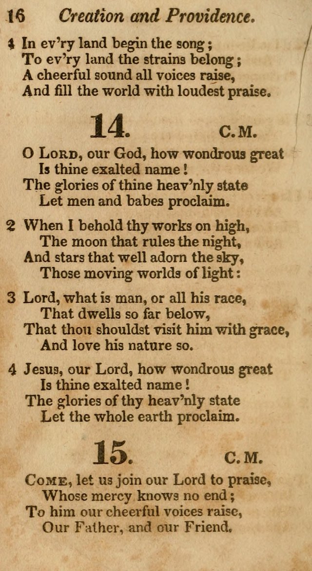 Sunday School Hymn Book. (19th ed) page 16