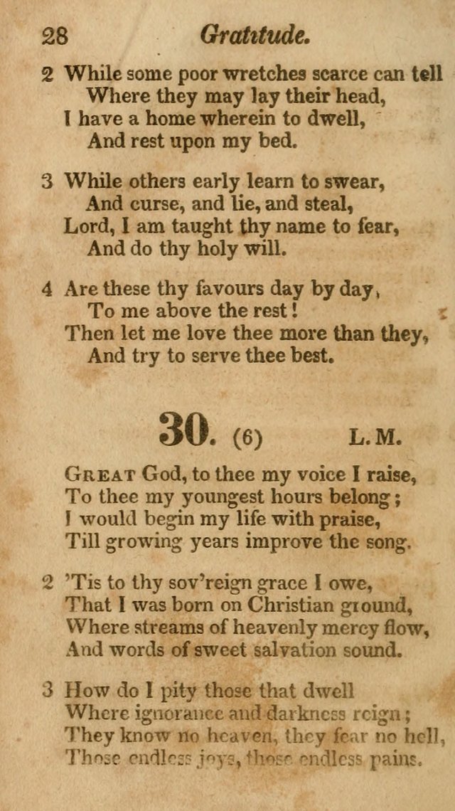 Sunday School Hymn Book. (19th ed) page 28