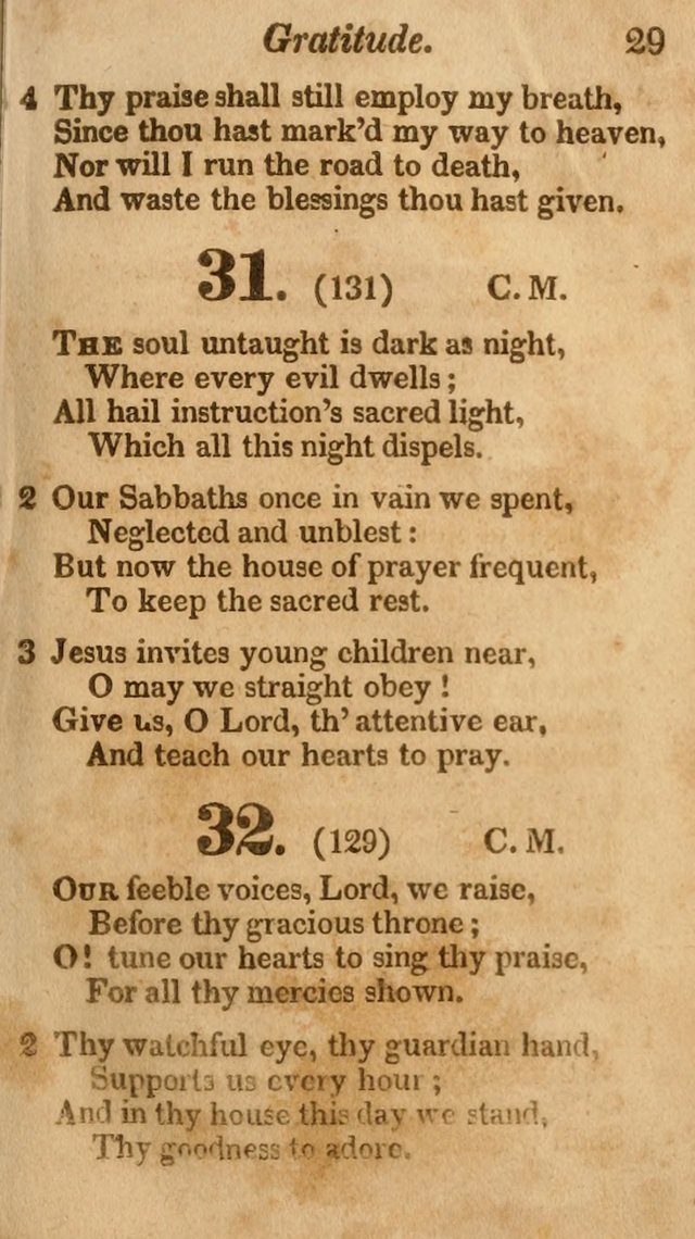 Sunday School Hymn Book. (19th ed) page 29