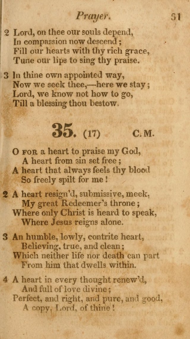 Sunday School Hymn Book. (19th ed) page 31