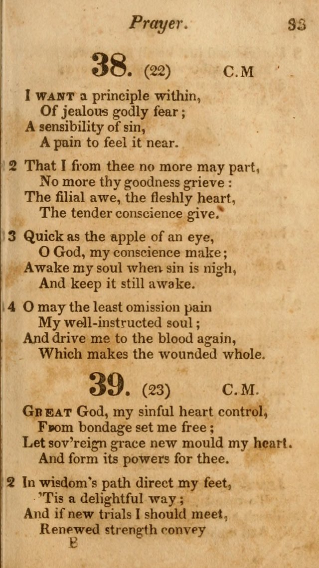 Sunday School Hymn Book. (19th ed) page 33