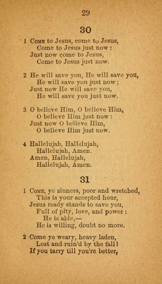Sabbath-School Hymn-Book page 29