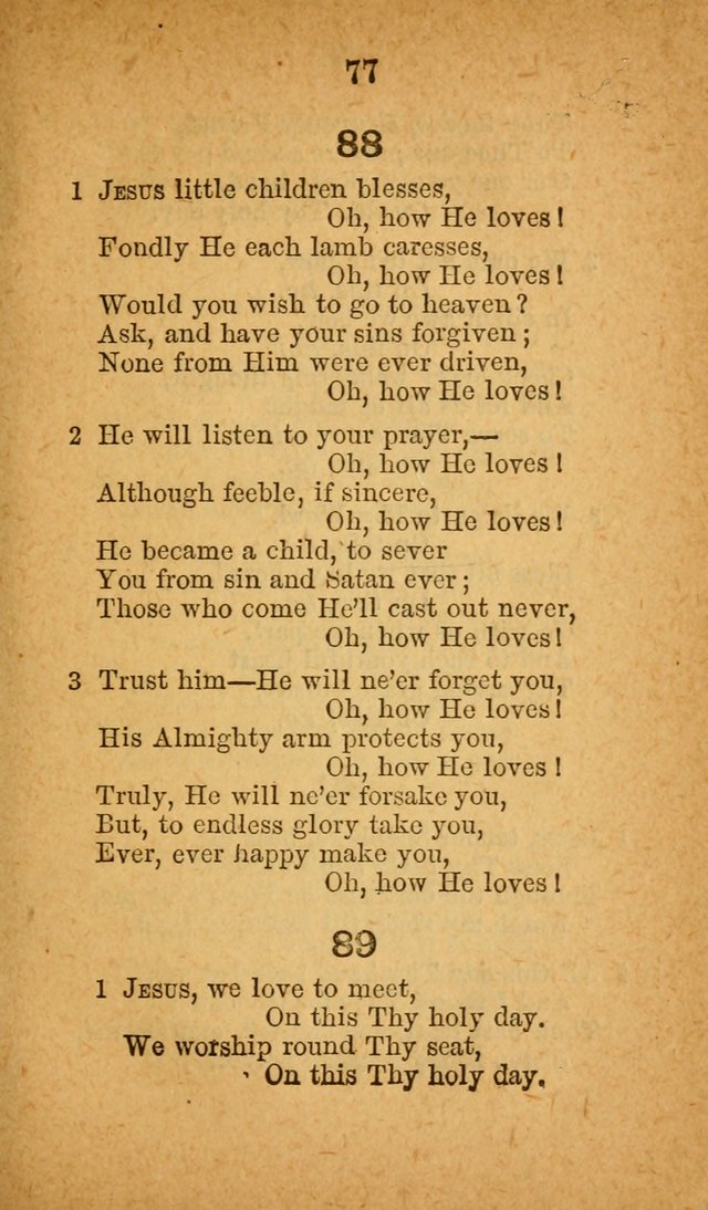 Sabbath-School Hymn-Book page 77
