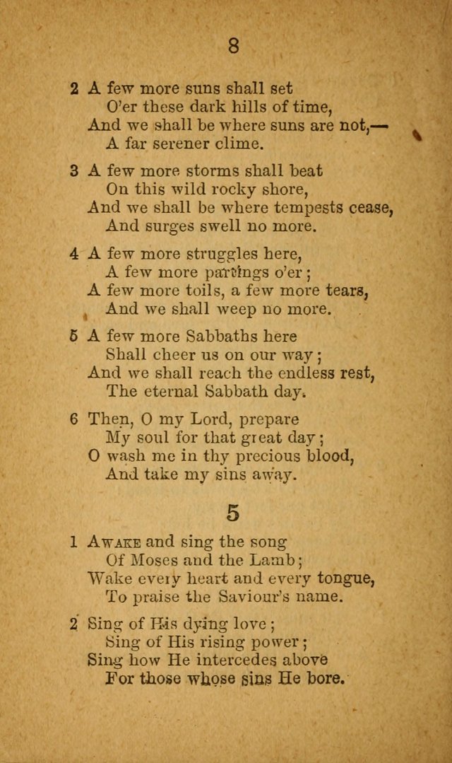 Sabbath-School Hymn-Book page 8