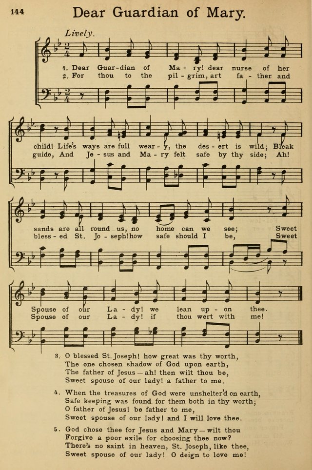Sunday School Hymn Book page 144