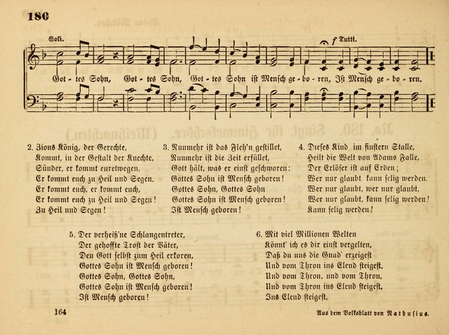 Sonntags-Schul-Harfe: sammlung drei- und vierstimmiger Lieder, Choräle und Responsorien: der Jugend der deutschen evang.-lutherischen Kirche in Amerika (Neuestes Aufl.) page 162