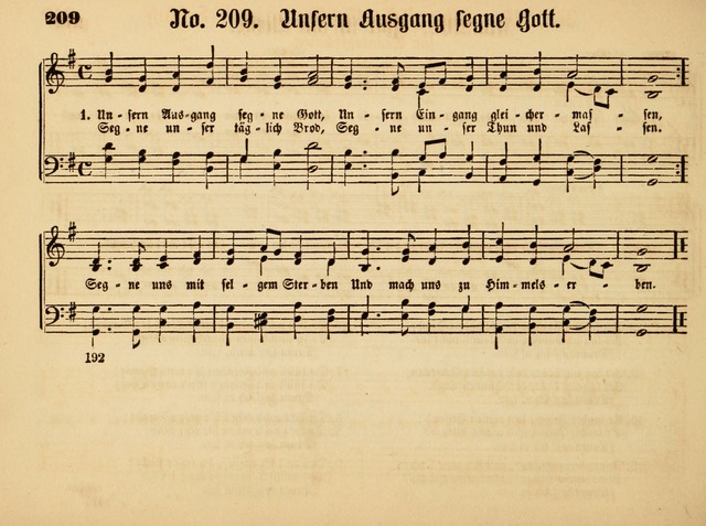 Sonntags-Schul-Harfe: sammlung drei- und vierstimmiger Lieder, Choräle und Responsorien: der Jugend der deutschen evang.-lutherischen Kirche in Amerika (Neuestes Aufl.) page 190