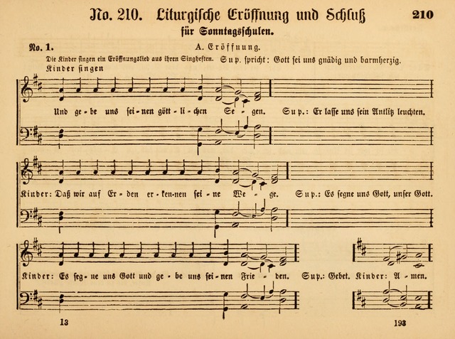 Sonntags-Schul-Harfe: sammlung drei- und vierstimmiger Lieder, Choräle und Responsorien: der Jugend der deutschen evang.-lutherischen Kirche in Amerika (Neuestes Aufl.) page 191