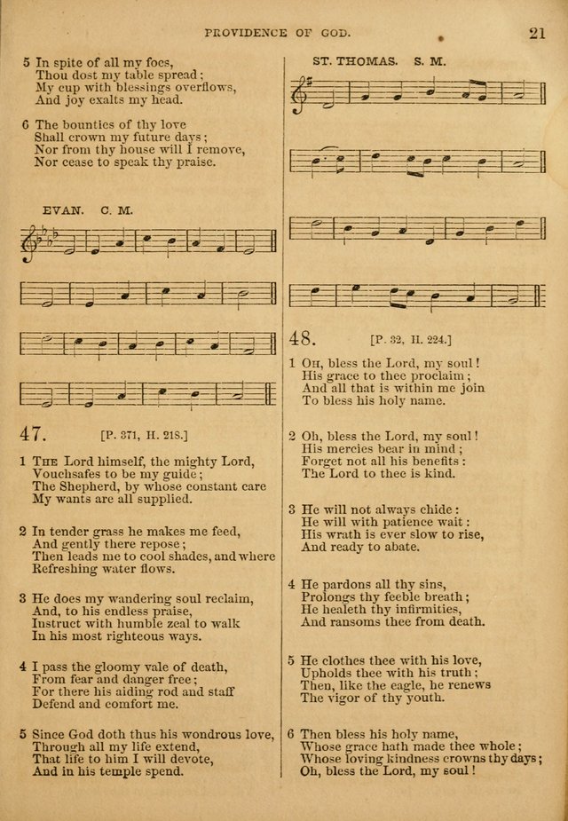 The Sabbath School Hymn and Tune Book: selected from the Sabbath hymn and tune book page 21