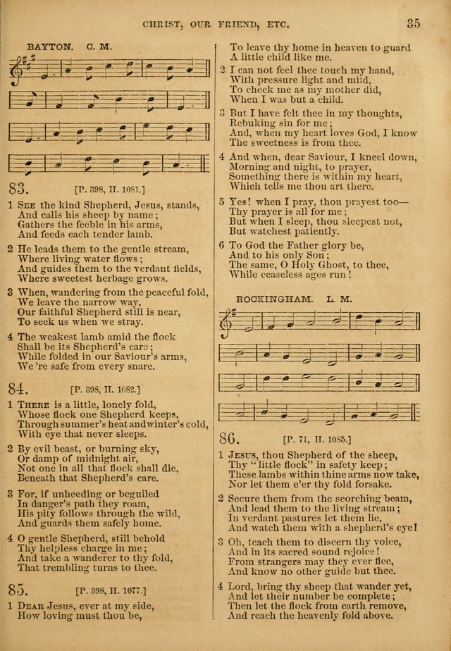 The Sabbath School Hymn and Tune Book: selected from the Sabbath hymn and tune book page 39