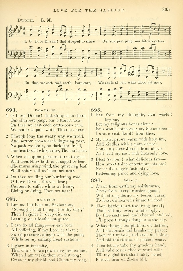 Songs for the Sanctuary: or hymns and tunes for Christian worship page 205