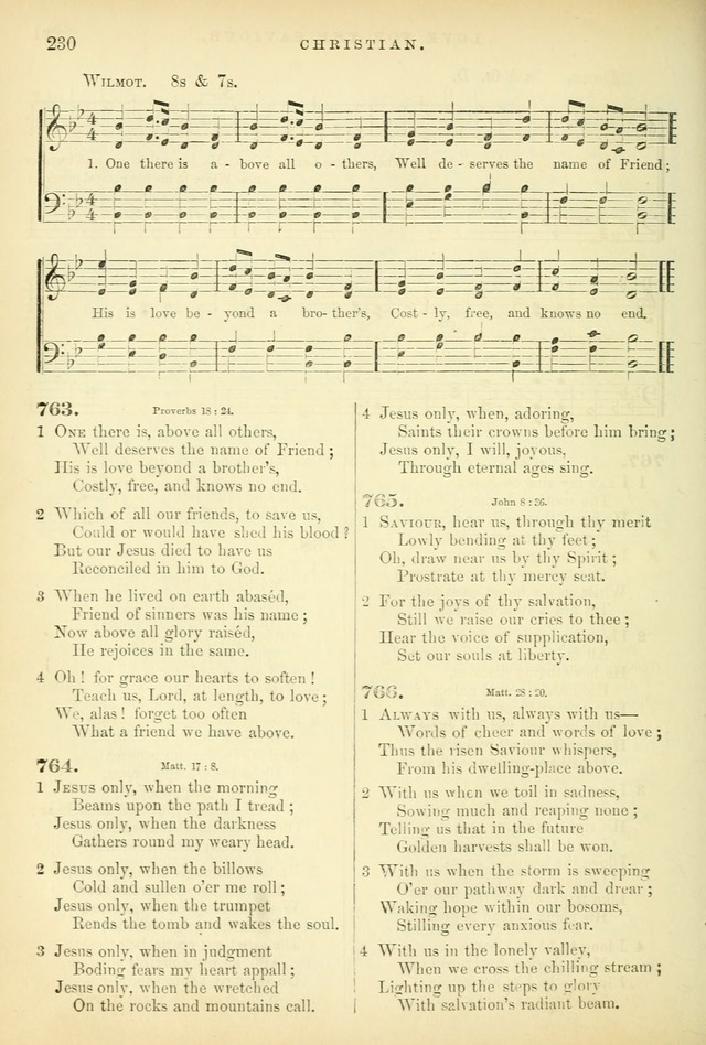 Songs for the Sanctuary: or hymns and tunes for Christian worship page 230
