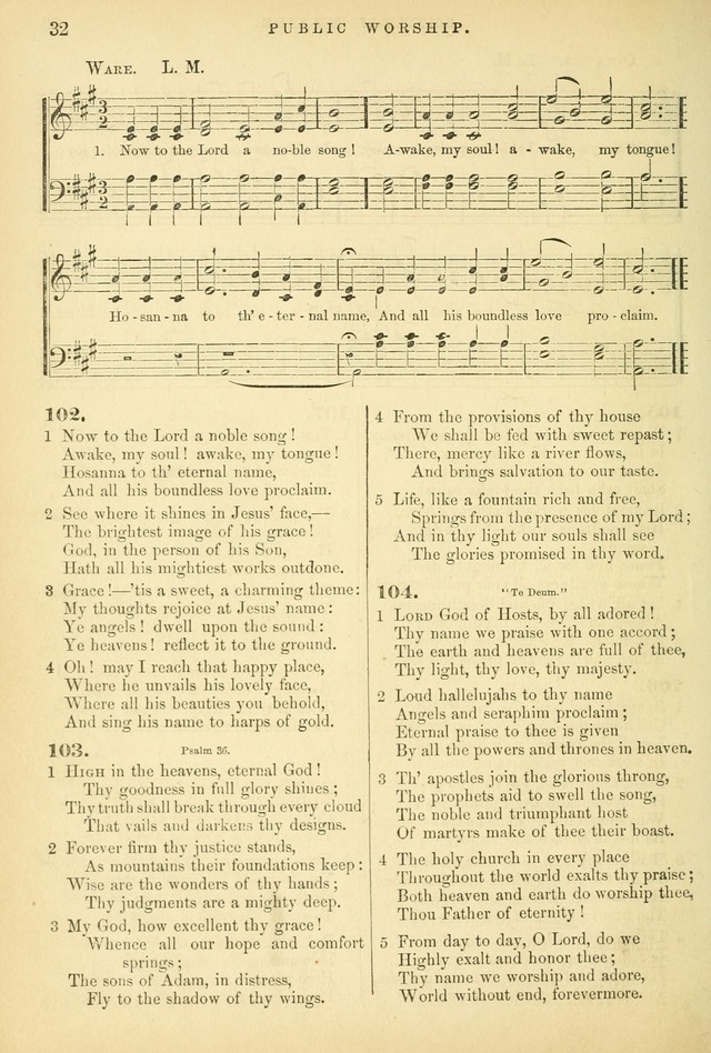 Songs for the Sanctuary: or hymns and tunes for Christian worship page 32