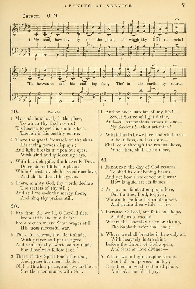 Songs for the Sanctuary: or hymns and tunes for Christian worship page 7