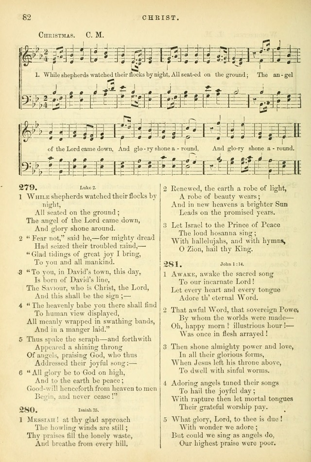 Songs for the Sanctuary: or hymns and tunes for Christian worship page 82