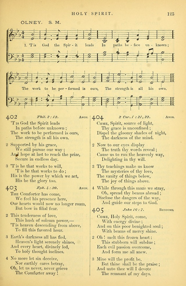 Songs for the Sanctuary: or hymns and tunes for Christian Worship page 126