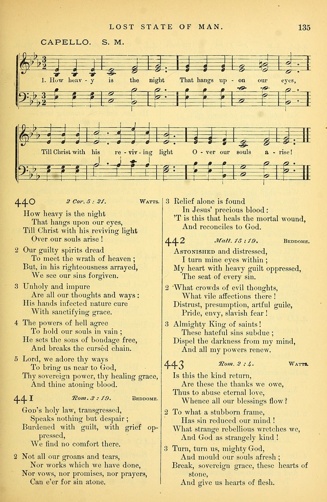 Songs for the Sanctuary: or hymns and tunes for Christian Worship page 136