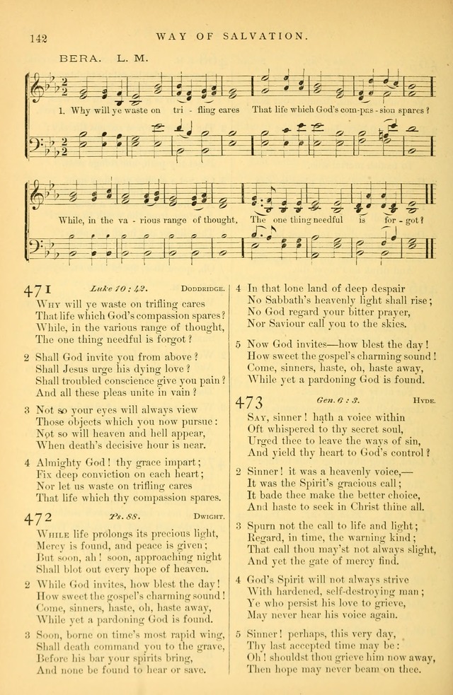 Songs for the Sanctuary: or hymns and tunes for Christian Worship page 143